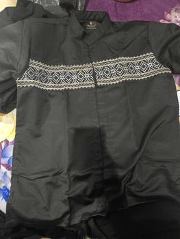 Product Review of Al-khaj Baju Koko Muslim Bordir Pria Dewasa Lengan Pendek from L**7 0