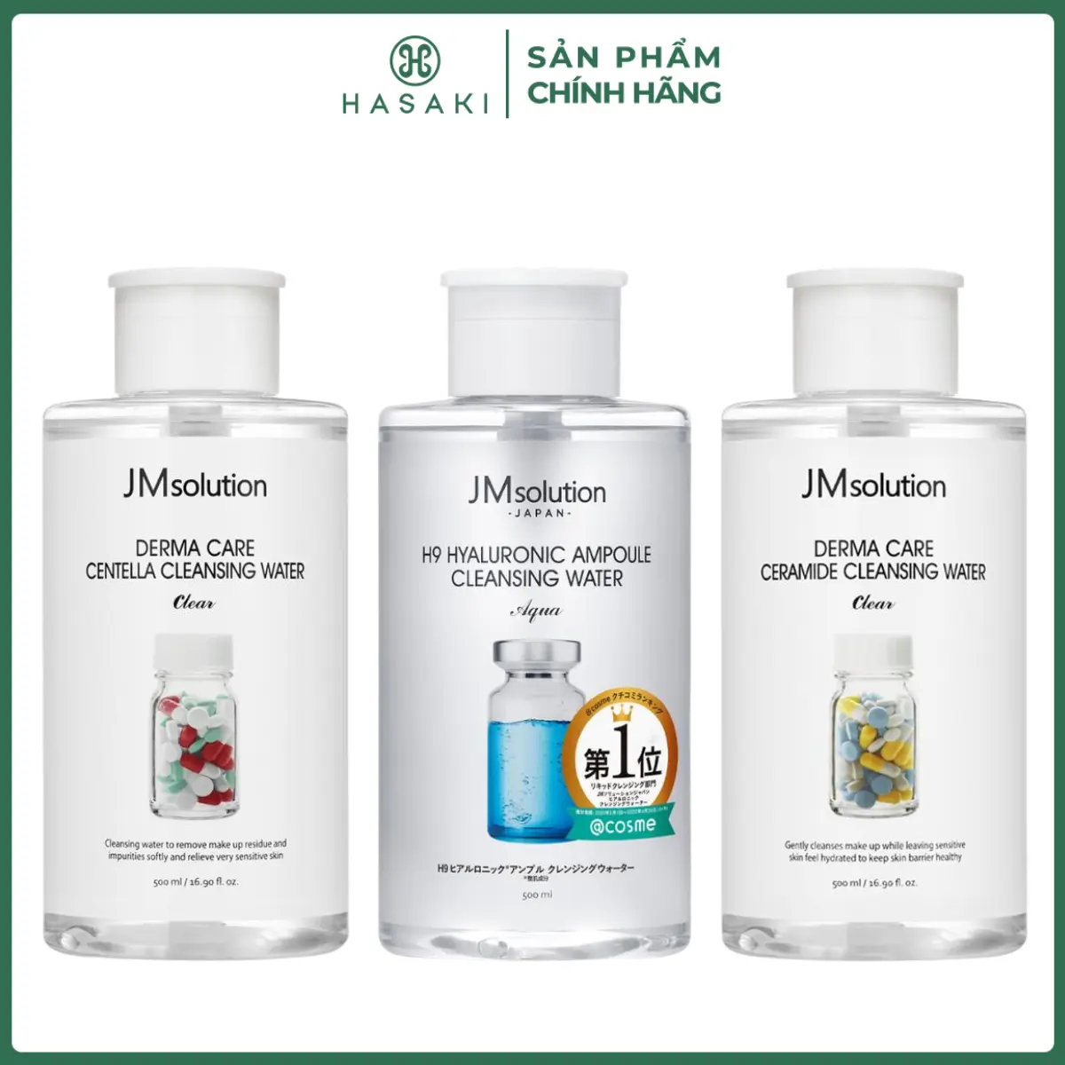 Nước Tẩy Trang JMsolution 500ml | HASAKI BEAUTY | BigBuy360 - bigbuy360.vn