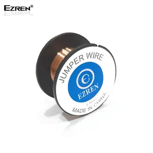 Ezren Copper Jumper Soldering Wire Kawat Jamper 0.10mm Chip PCB Small