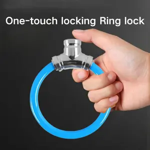 Kunci Cincin Sepeda Anti Maling Kunci Rantai Sepeda Tahan Air Kunci Sepeda Gunung Anti Geser Gembok sepeda anti maling Gembok sepeda Otomotif aksesoris sepeda Gembok anti maling motor matic