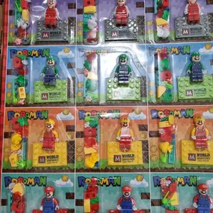 roboman super warrior mariobros isi 12pcs