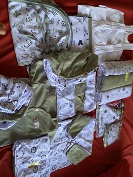 Product Review of PAKET LENGKAP 39 PCS BAJU BAYI NEWBORN BARU LAHIR BAHAN KATUN LEMBUT TERLARIS SNI Parsel from A**p 2