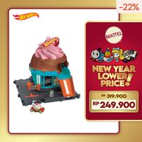 Gambar Hot Wheels City Downtown Ice Cream Swirl Pink - Mainan Trek Mobil Balap Toy dari Mattel Indonesia Kota Tangerang 1 Tokopedia