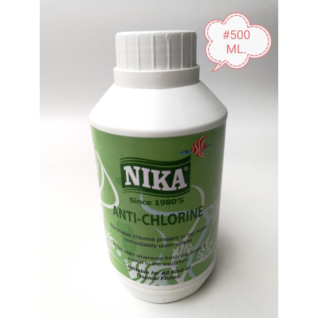 Nika Anti Chlorine 500ml for Aquarium Fish Ikan Akuarium