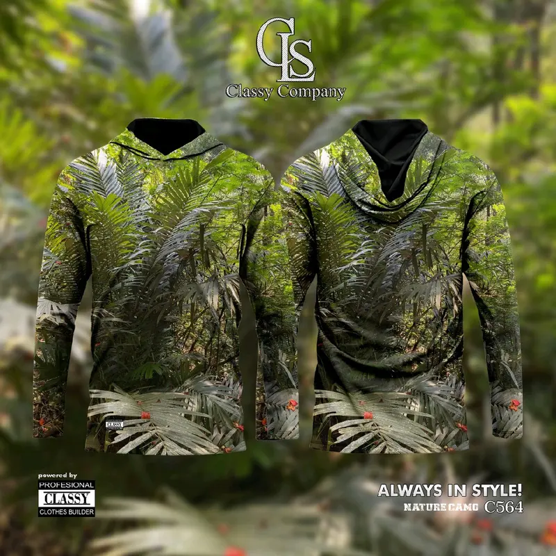 Classy Company | Hoodie Shirt | Baju Natural Camo, Pakaian Para Hunter & Memburu High Premium Quality Motif Outdoor  Kombinasi Pria Distro Hoodies & Sweaters 5