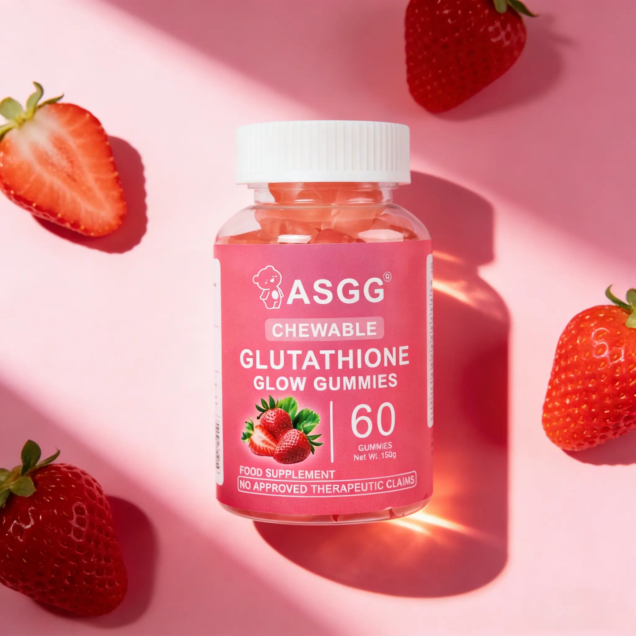 asgg glutathione Collagen Glow Gummies Apple Cider Vinegar Gummies Slimming Glutagen C Health and Beauty Supplements Bear Skin Vitamins Beauty Whitening Anti-aging Gummies Product Description 1.GlutaGenC Glow Gummies 1. Unlocking Antioxidant Power ASGG GLUTATHIONE GUMMY CANDY /PUTIH