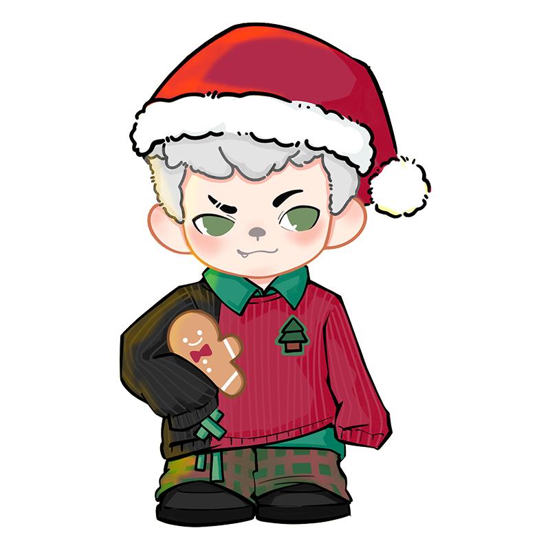 [Pre-Sale 15 Days]  พวงกุญแจ Rayan Christmas Together Plush Pendant