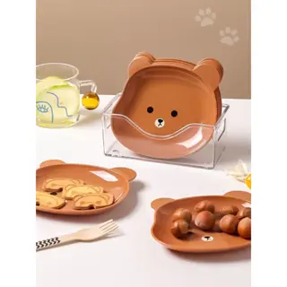 Piring Makan Anak / Model Beruang / Piring Lucu / Piring Snack