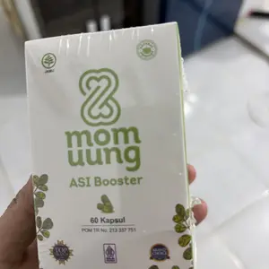 Mom Uung ASI Booster 30 Kapsul - ASI 2,6x Lebih Deras dan Berkualitas - Pelancar ASI
