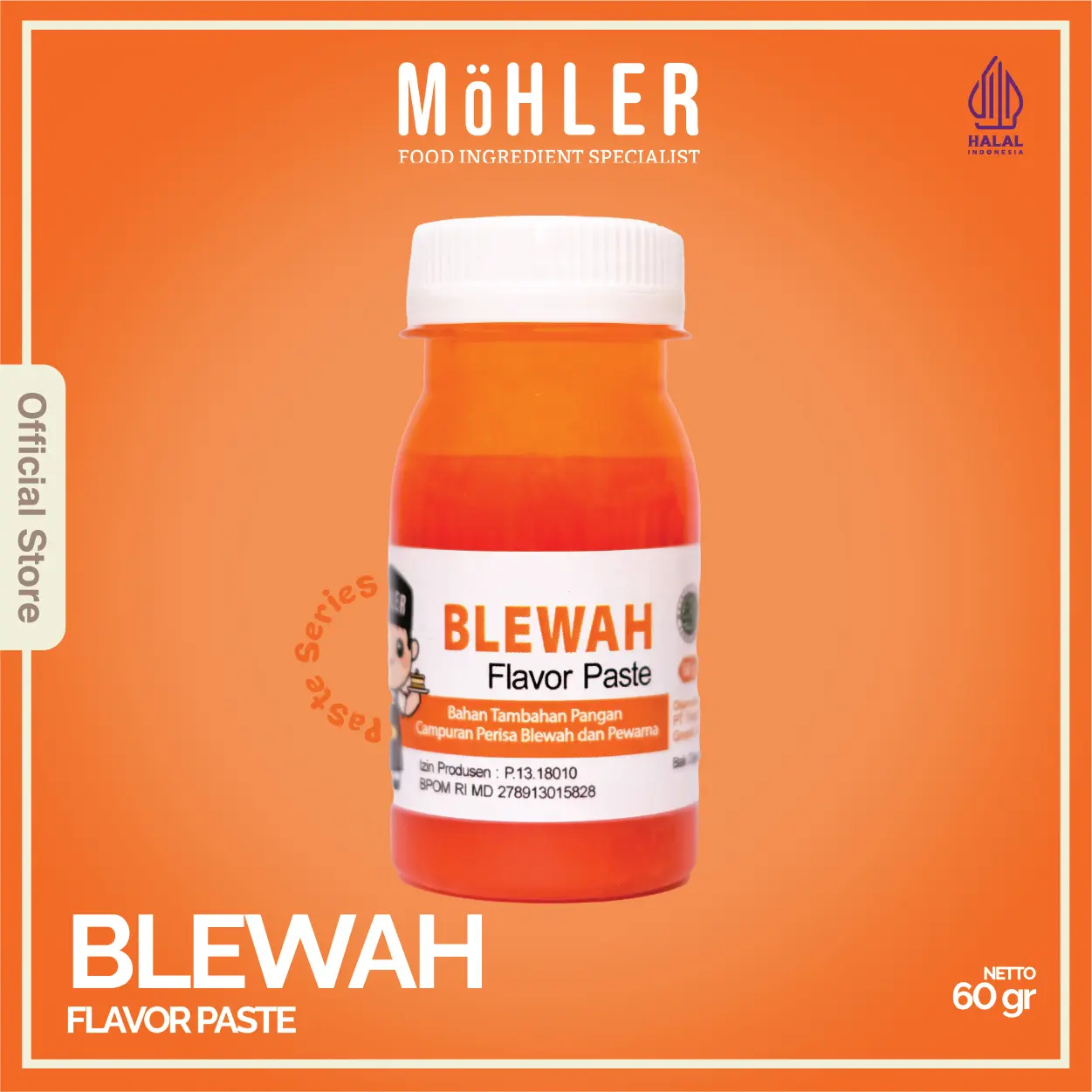 Möhler Pasta Perisa & Pewarna Blewah