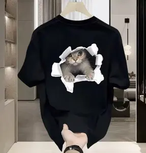 Kaos Combed Soft Tee Gaya Streetwear Unisex Pendek Bahan Katun Adem Hitam Dan Putih Cocok Untuk Wanita Pria Pasangan Distro OOTD Harian Dengan Tampilan Boxy Stylish