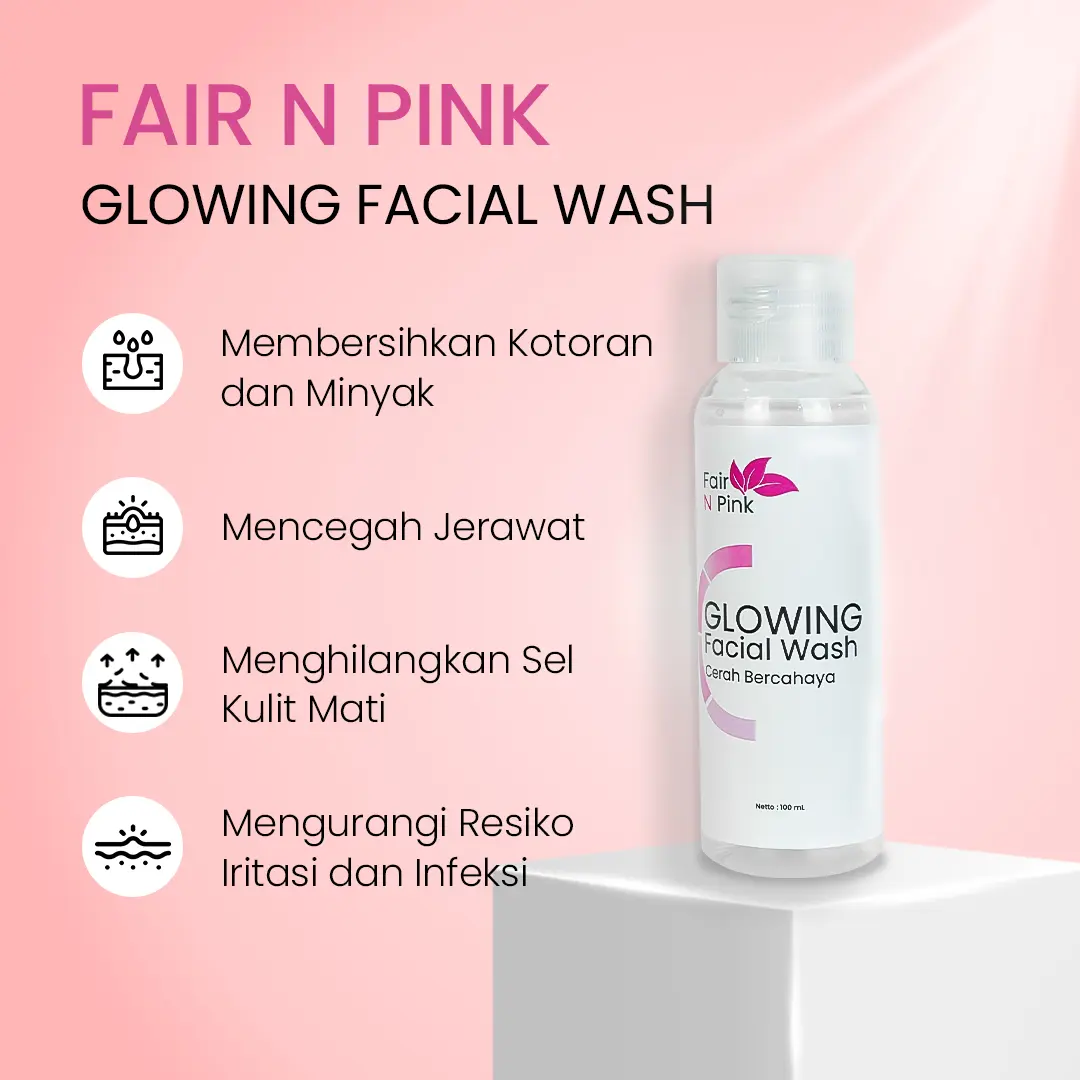 Glowing Facial Wash Fair N Pink