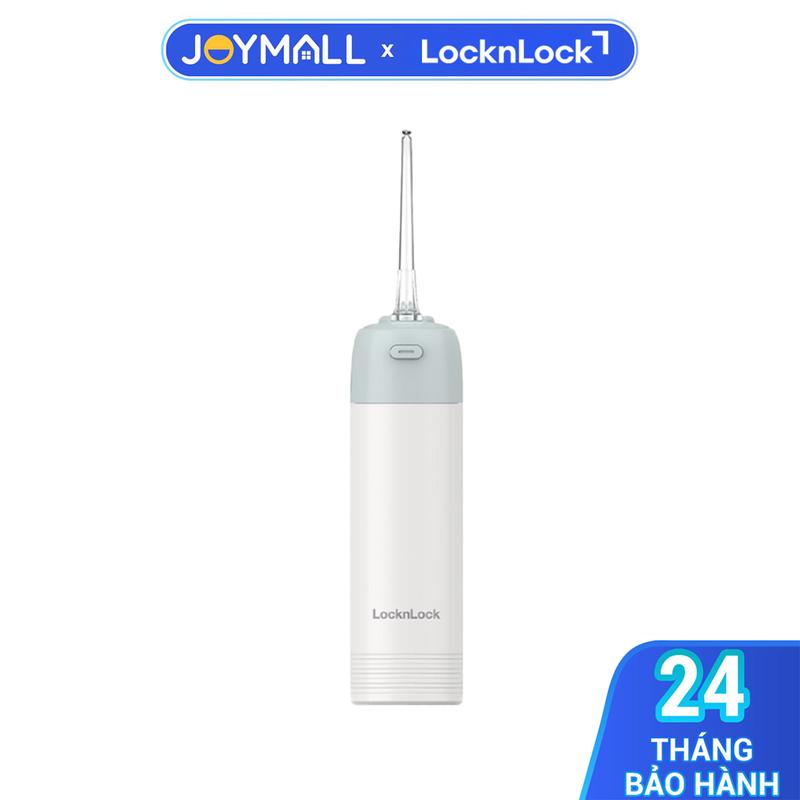 Máy Tăm Nước LocknLock Portable Oral Irrigator ENR116MIT 170ml , Hàng chính hãng, 3 chế độ - JoyMall