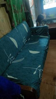 Product Review of 1 2 3 4 seater L shape stretchable sofa cover set elastic universal slipcover Couch seat cover Uratex seat cover for l shape sofa from M** j** 0