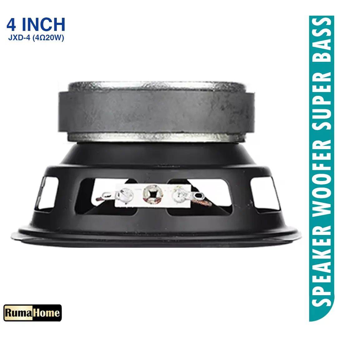 speaker woofer & subwoofer 4 inch voice karaoke Bergaransi JXD 4 ohm 20W
