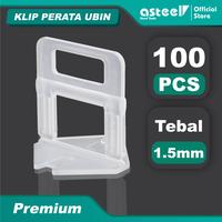 Gambar ASTEEL Clips 1.5mm Alat Perata Keramik Tile Leveling System Murah - Klip 1.5mm Perata Keramik - Nat Keramik - Tile Leveling Keramik - Tile Leveling System - Alat Bantu Pasang Keramik - Alat Pasang Keramik - Alat Perata Granit dari ASTEEL Kota Administrasi Jakarta Barat 1 Tokopedia