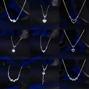 2024 Terbaru Gift COD Kalung  Trend Fashion Populer Aksesoris Wanita Premium  perhiasan anti luntur dan anti karat Cewek Korean Style Gold