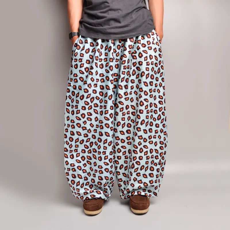Charts Baggy Balon Pants Leopard Blue 0