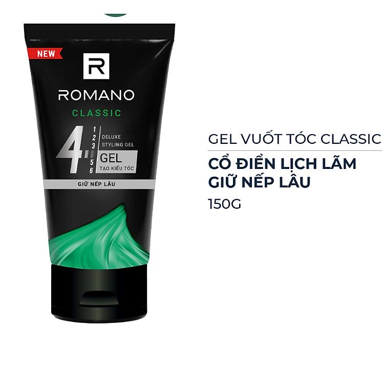 Gel Giữ Nếp Lâu Romano Classic 150g