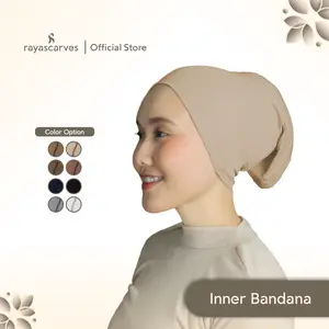 Rayascarves - Bandana Inner Hijab Long Headband - Ciput Daleman Kerudung