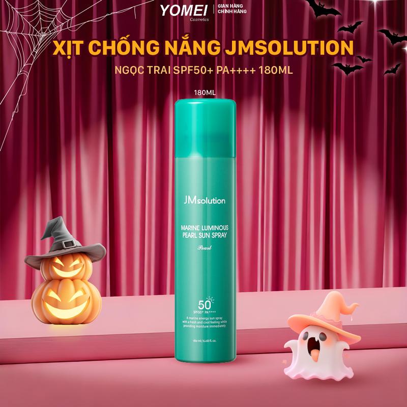 Xịt chống nắng toàn thân Jm Solution SPF 50+ giúp trắng da, thích hợp cho mọi loại da