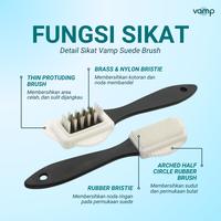 Gambar Vamp Suede Brush | Sikat Perawatan Khusus Suede & Nubuck - Suede Care - Suede brush only dari Vamp Shoe Care Kab. Tangerang 5 Tokopedia