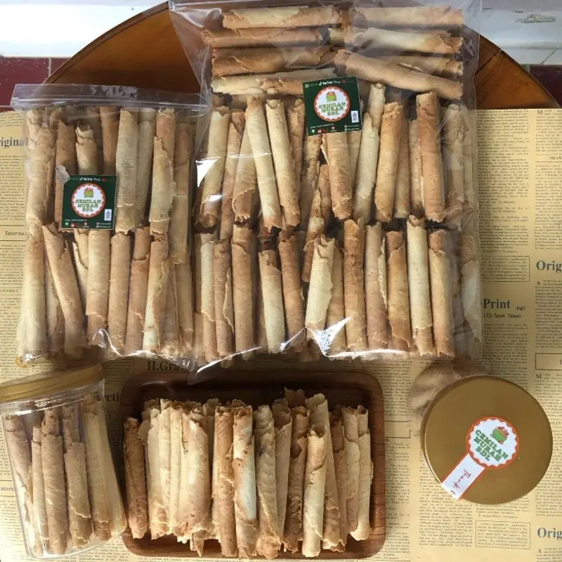 Semprong Roll / Kue Semprong (1 KiloGram dan 500 Gram) / Cemilaku.id 0