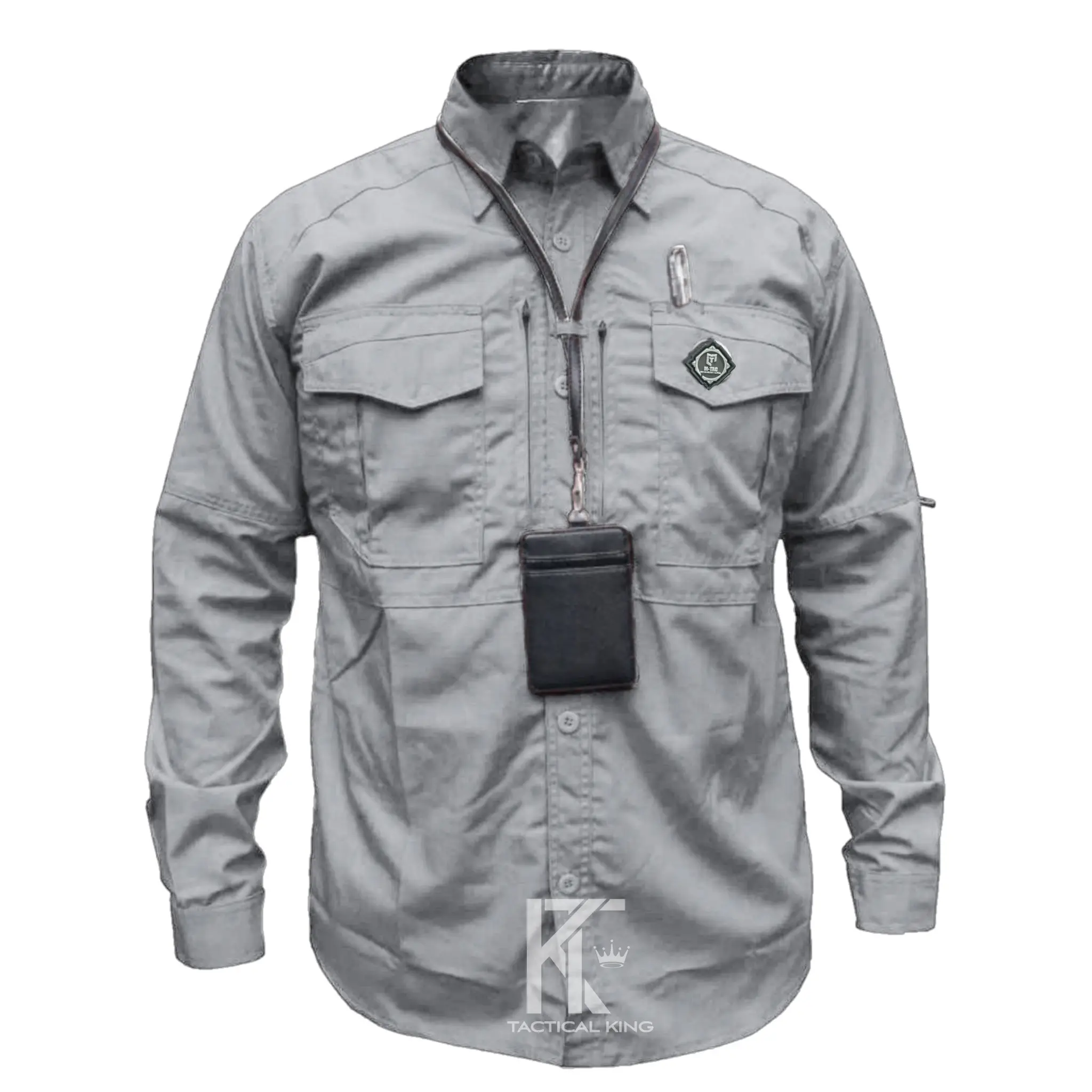Baju Kemeja Tactical Panjang Pria M-TAC Best Seller Bahan Baby Cotton Cocok Di Pakai Kerja Lapangan Dan Kantor
