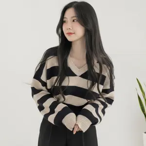 Belleza outlet Baju Atasan Wanita Rajut Korean Style Zetta Knite Blouse Atasan Wanita