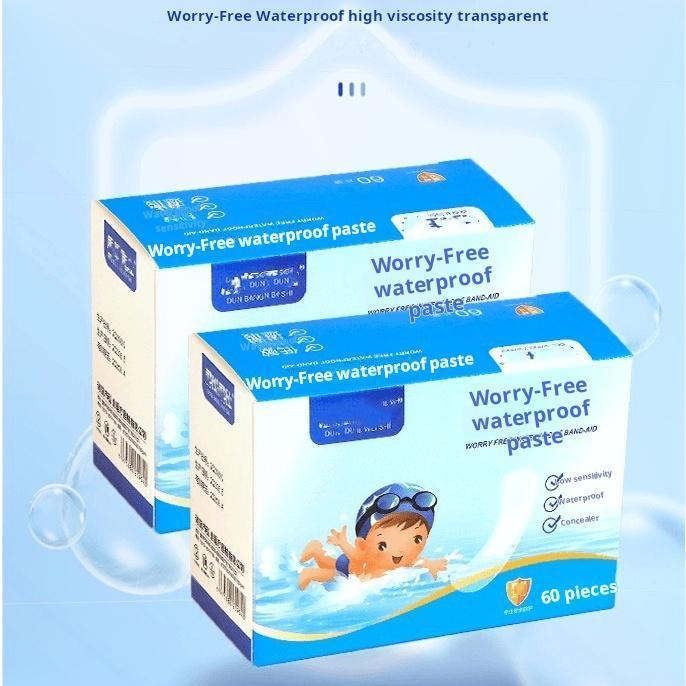 Miếng Dán Chống Thấm Nước Trong Suốt, Chịu Lực Cao, Dùng Một Lần, Miếng Dán Chân Mềm Và Mỏng, Chống Mài Mòn, Thích Hợp Cho Gia Đình, Khi Tắm Và Bơi Lội