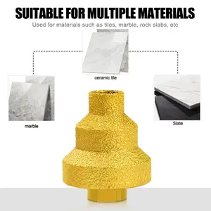 Mata bor hole lubang diamond 20 - 35 - 50mm / diamond pinggul pinggiran keramik granite marble