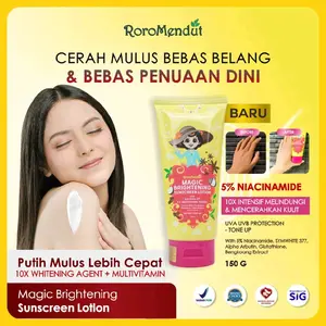 Roro Mendut Symwhite 377 Glutathione Arbutin Magic Sunscreen Lotion SPF 50++ Sunscreen Lotion Tabir Surya Semua Jenis Kulit Losion Mencerahkan Sunblock Memutihkan