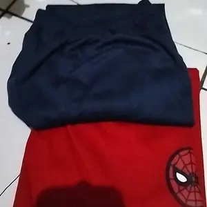 Dealshop Setelan Anak Motif Spiderman / Piyama Anak / Baju Tidur Anak Laki-laki Lengan Pendek / Setelan CP Anak Cowok CP007