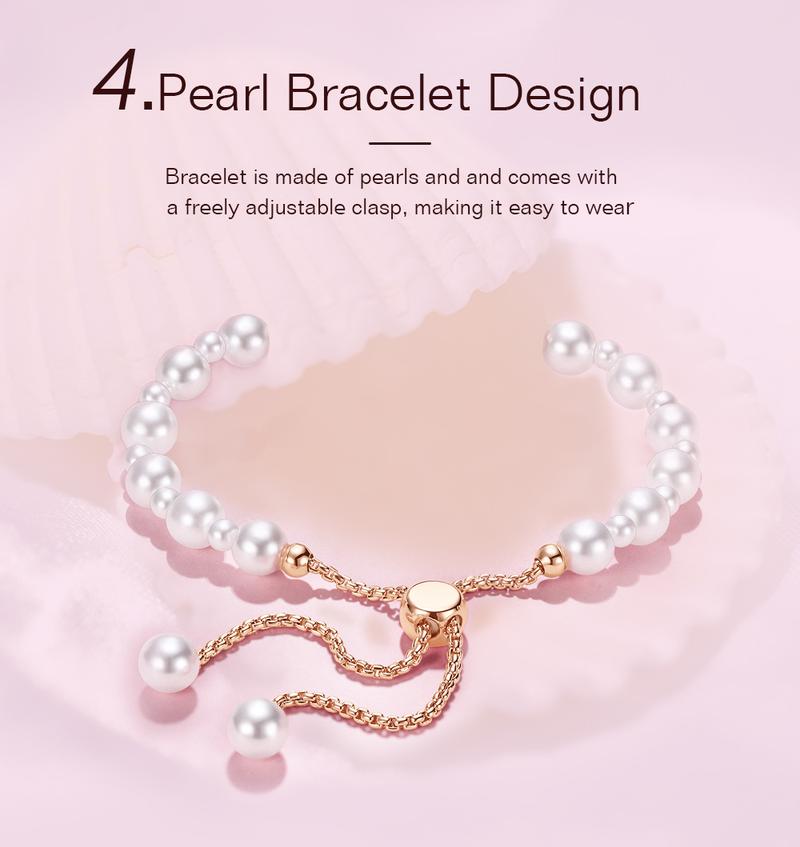Product Introduction of REBIRTH Jam Tangan Wanita Gelang Anti Air Original Korea Elgant Model Tali Mutiara Jam Tangan Cewek   REL0136 8
