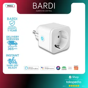 BARDI Smart PLUG WiFi Wireless Colokan - IoT Smart Home Colokan Steker