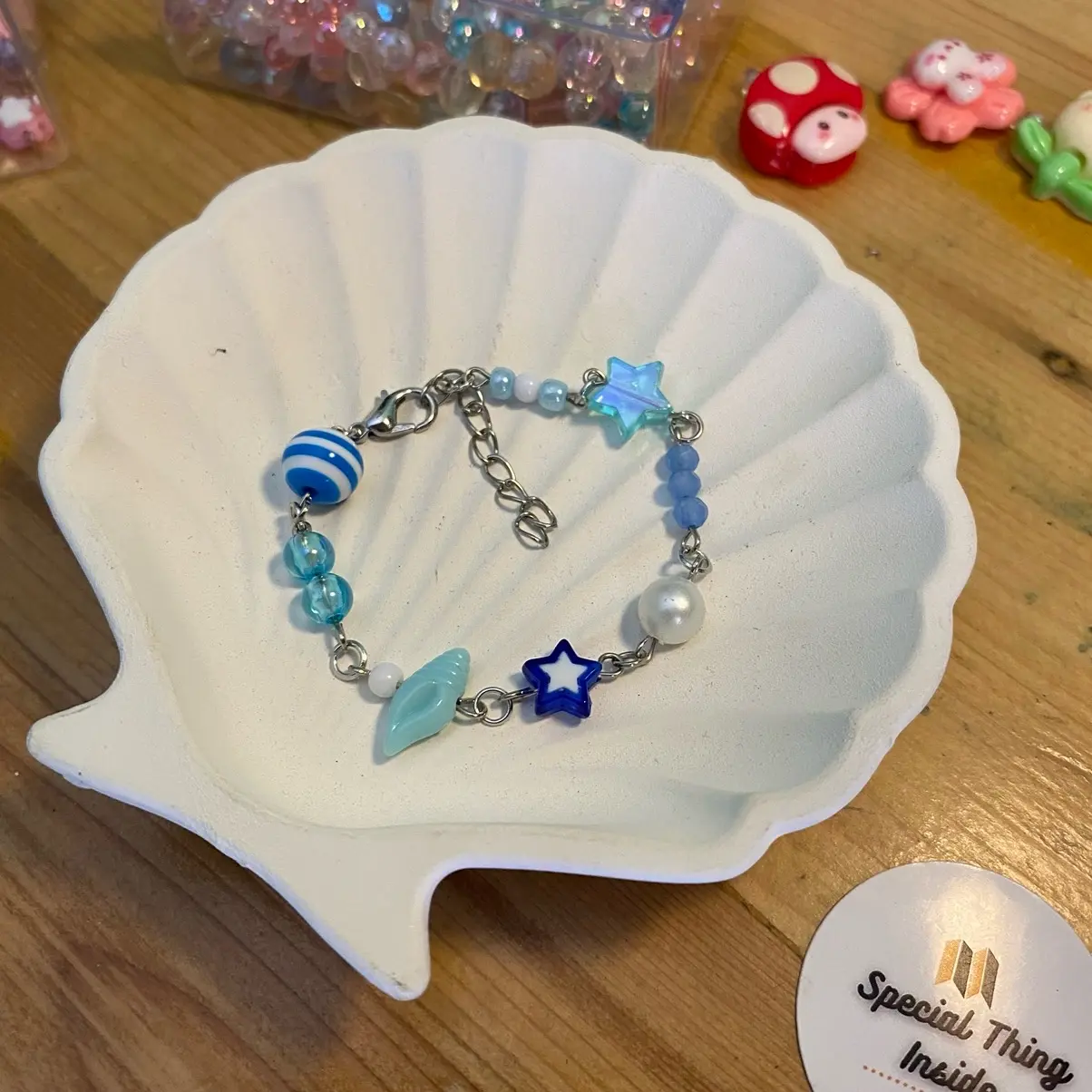Gelang Manik Kait Rantai beads Bracelets
