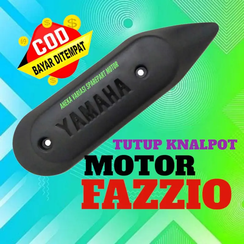 TUTUP KNALPOT MOTOR YMH LENGKAP 4