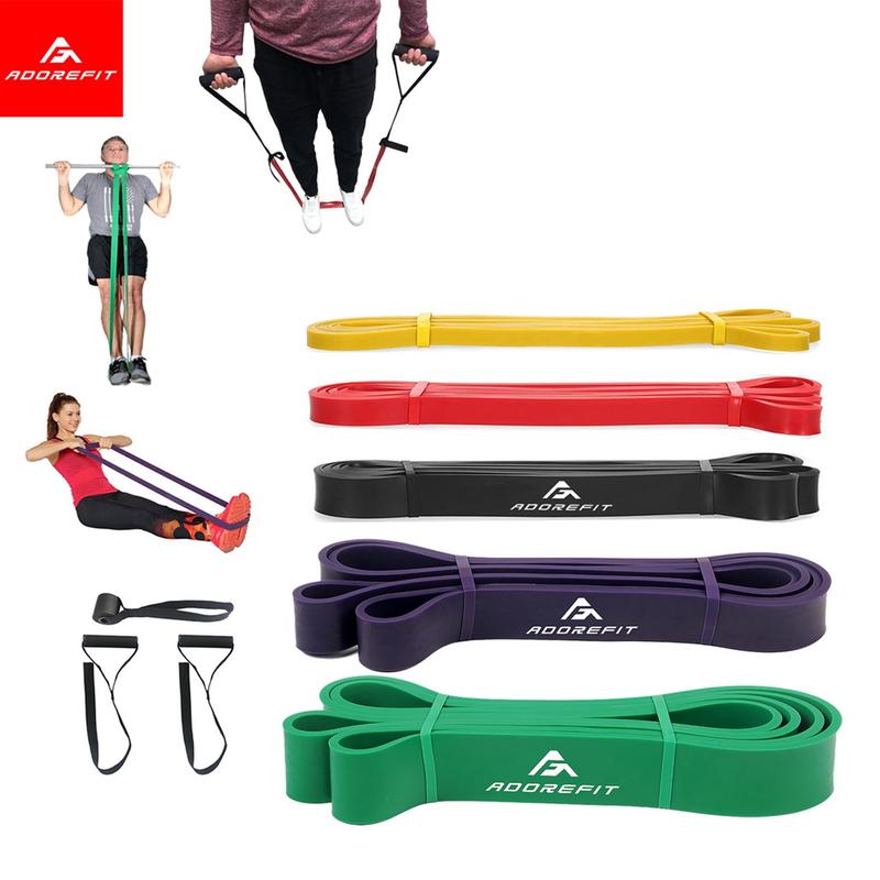 Pull Up Assist Resistance Band Elastic Band Exercise Loop Bands Green Red Black Fitness Purple Yellow Outdoor Workout