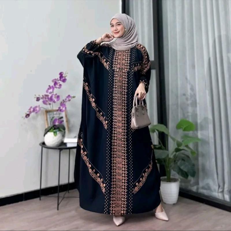 Product Introduction of Kaftan Jumbo Jazil Rayon Premium Lengan Panjang Ld 180Cm 18