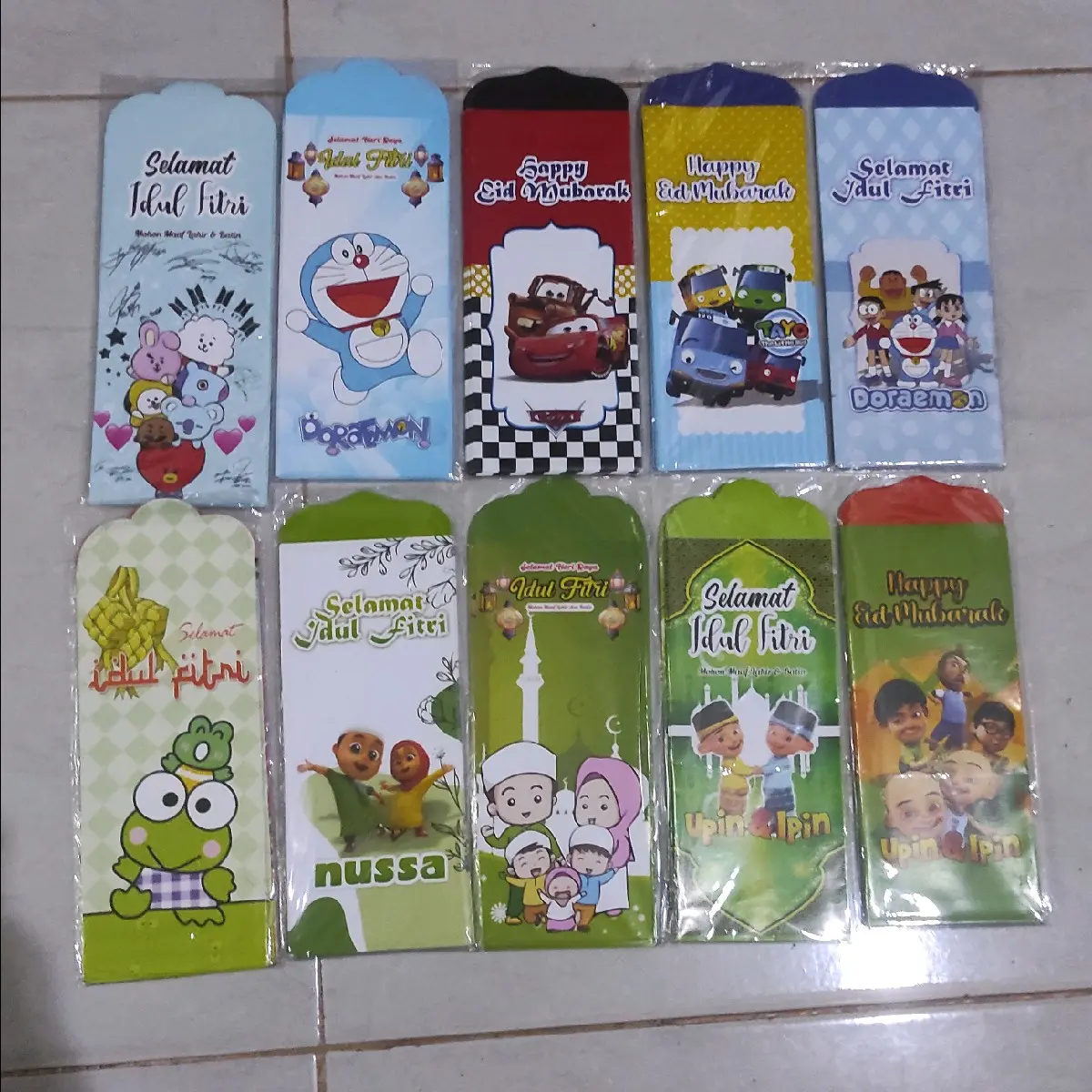 Amplop Lebaran Jumbo Tanpa dilipat