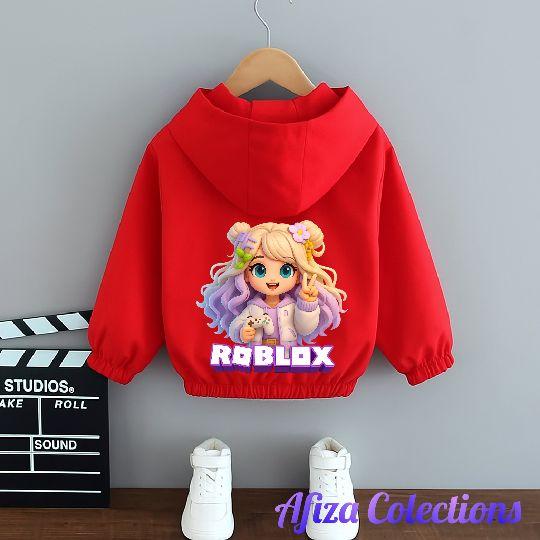 Jaket Anak Perempuan Bergambar Roblox Cantik Terbaru Bahan Premium Berkualitas Fashion Jaket Anak Perempuan Bergambar Roblox Cantik Terbaru Bahan Premium Berkualitas Fashion