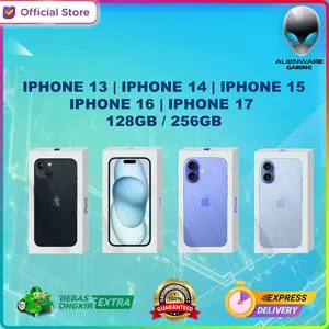 APPLE IPHONE 13 / IPHONE 14 / IPHONE 15 / IPHONE 16 / IPHONE 17 128GB 256GB GARANSI RESMI IBOX