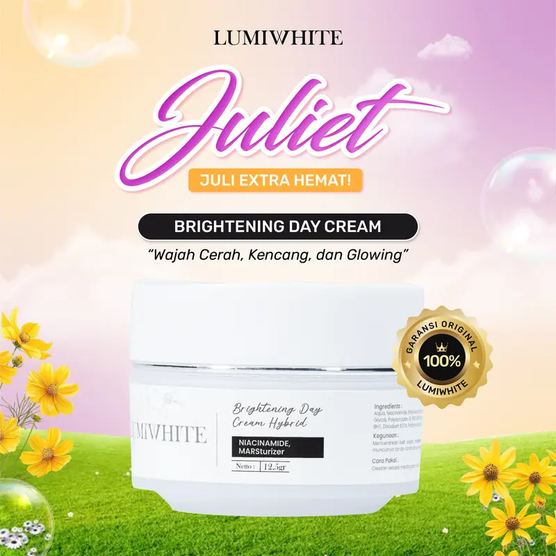 (SALE) LUMIWHITE Brightening Day Cream/ Day Cream Pemutih Wajah / Skincare Wajah 10 gr mencerahkan moisturizer 0