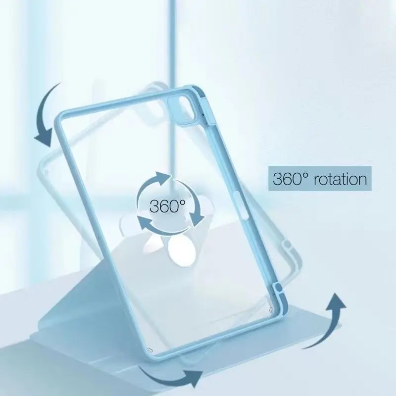 ipad Case Acrylic ipad Case upgrade Casing iPad Air 5 Case for iPad 9th Generation Case  Pro11 Cover 7