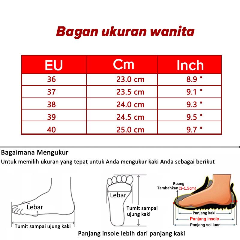 Product Introduction of Sepatu Wanita Flat Shoes Wanita Kulit Korea Kulit Asli Fashion Terbaru Sepatu Kantor Elegan Nyaman Bernapas Ringan Kasual Karet 0