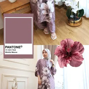 Gea One Set Celana - Bahan Silky Printing by Jasminescraft