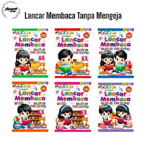 Lancar Membaca Tanpa Mengeja Full Colour - Untuk Tk dan Paud