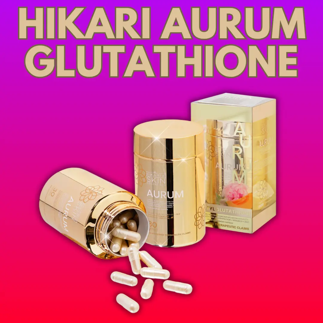HIKARI AURUM GLUTATHIONE FDA APPROVED Glutathione Healthcare Beauty Supplement Trusted Authorized Seller Online Shop
