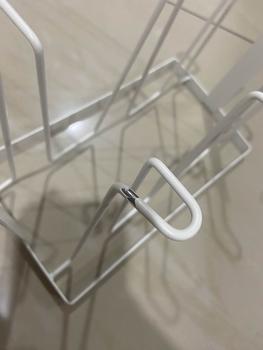 Product Review of Kitchen Wrought Iron Cup Holder Household Drain Cup Shelf For Kitchen Cup Storage Rack Hanging Drainer Storage from n**i 🧕** 0