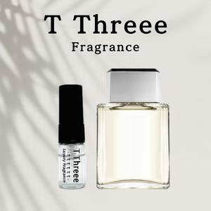 T Threee エゴイスト　EDP 1.5ml キャップ付きミニボトル　サンプルとしてだけでなく持ち運びに便利！！